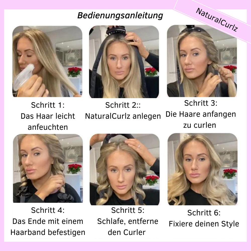 NaturalCurlz -  Locken auf natürliche Art ohne Hitze